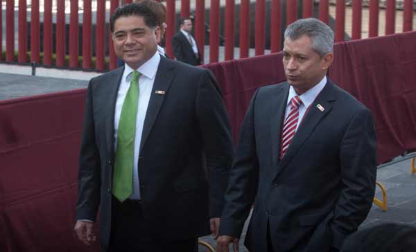 Jorge Herrera Caldera Gobernador  de Durango y  Mario Anguiano Moreno Gobernador de Colima | Cuartoscuro