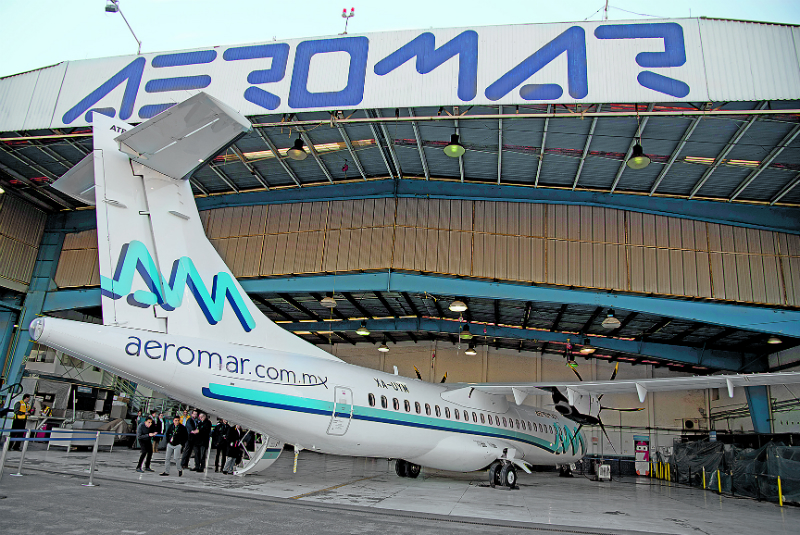 Aeromar reduce asientos de aviones por virus. Noticias en tiempo real