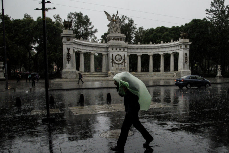 Pronostican lluvias aisladas y chubascos dispersos en el Valle de México. Noticias en tiempo real