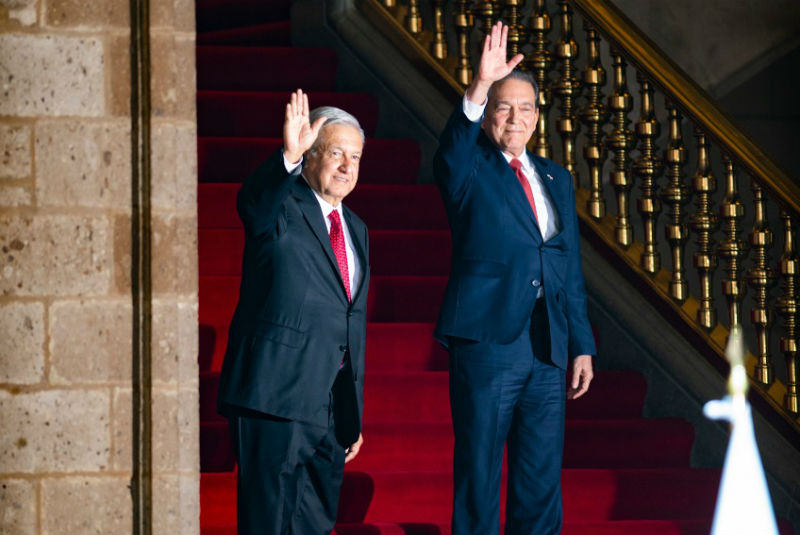 Presidente de Panamá visita a López Obrador. Noticias en tiempo real