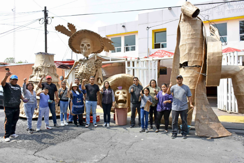 Instalarán catrina de más de 7 metros en el festival “Los Muertos Llegan a Neza 2019”. Noticias en tiempo real