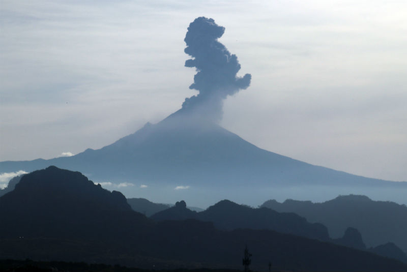 Popocatépetl emite 101 exhalaciones en las últimas 24 horas. Noticias en tiempo real