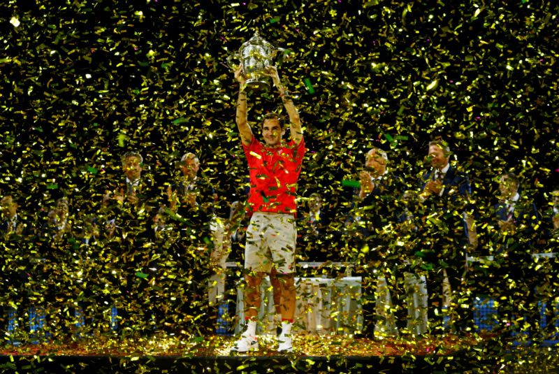 Roger Federer, 10 veces campeón del Torneo de Basilea. Noticias en tiempo real