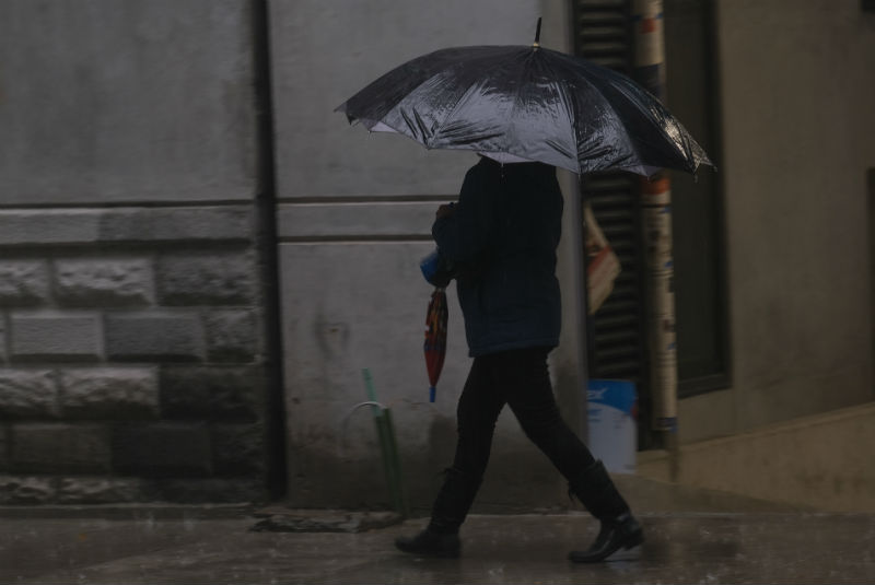 Alerta amarilla por lluvias en 10 alcaldías de la capital. Noticias en tiempo real