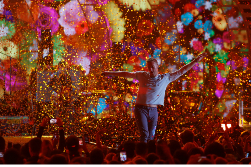 Coldplay busca que sus conciertos sean ambientalmente”sostenibles”. Noticias en tiempo real