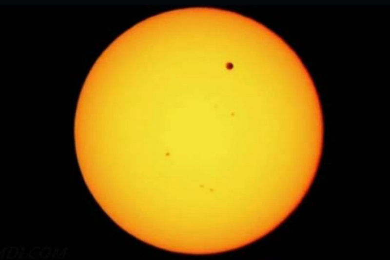 Mercurio transitó frente al Sol. Noticias en tiempo real