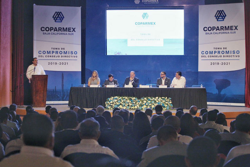 BCS destaca labor realizada por Coparmex. Noticias en tiempo real