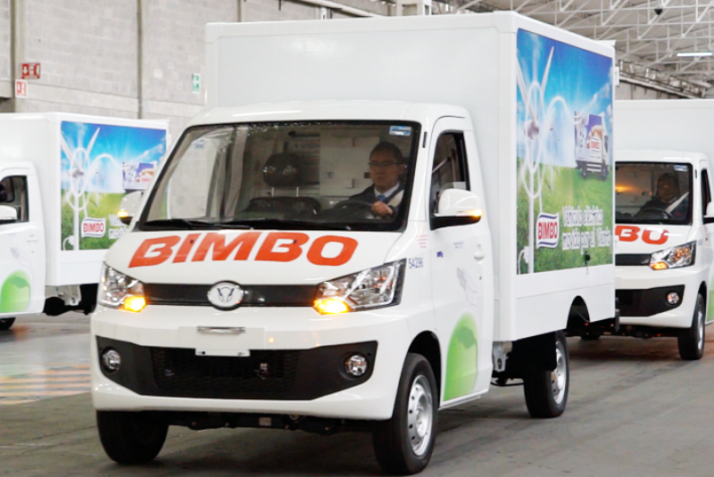 Bimbo invertirá 2,800 mdp en la producción de vehículos de reparto eléctricos. Noticias en tiempo real