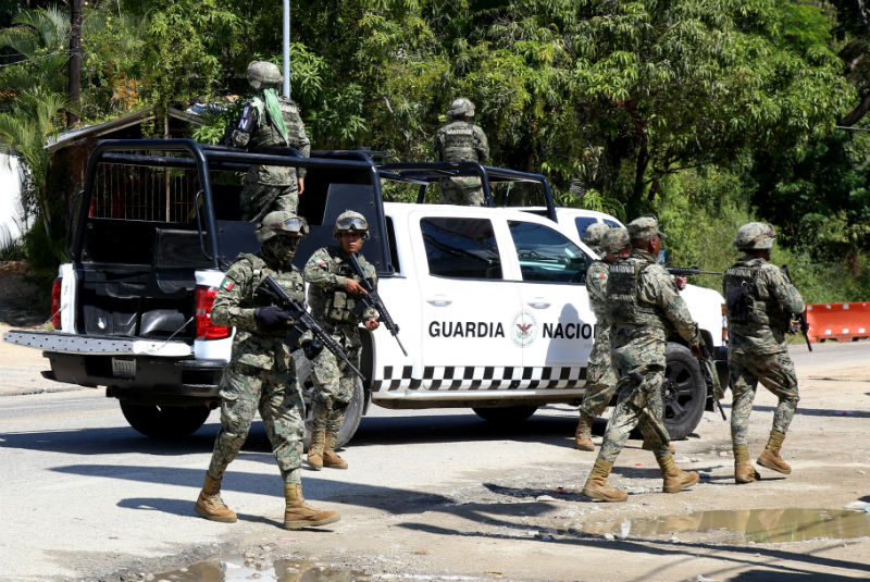 Atacan a elementos de la Guardia Nacional en Salamanca. Noticias en tiempo real