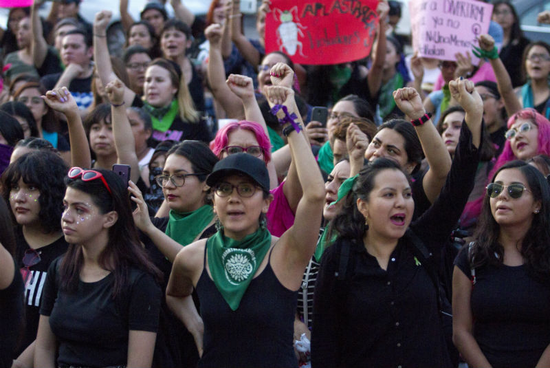 Feministas anuncian marcha al Zócalo; piden evitar presencia policiaca. Noticias en tiempo real