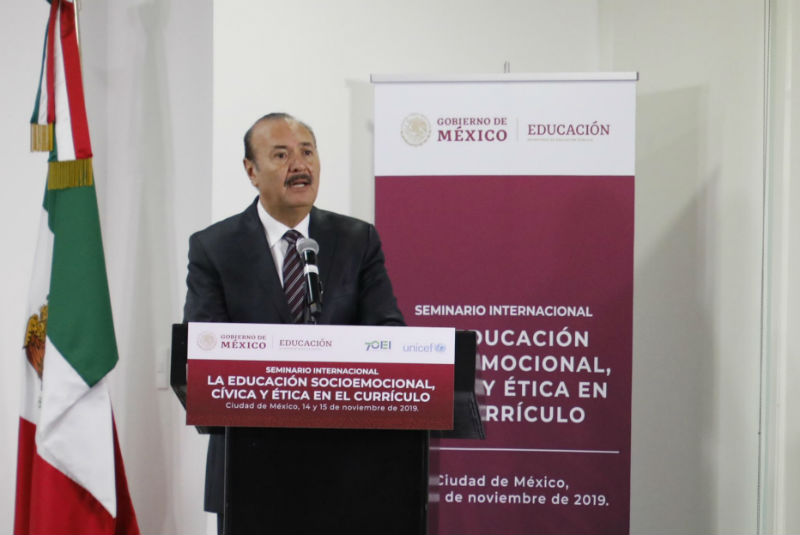 Escuela, la promotora de los valores de la niñez en México: Marcos Bucio. Noticias en tiempo real