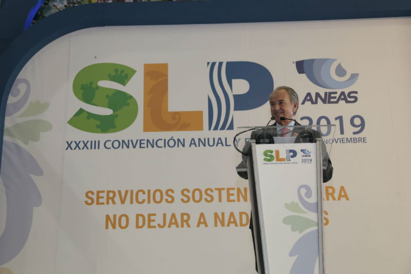 Gobernador de SLP exhorta a fortalecer cultura de cuidado del agua durante convención de ANEAS. Noticias en tiempo real