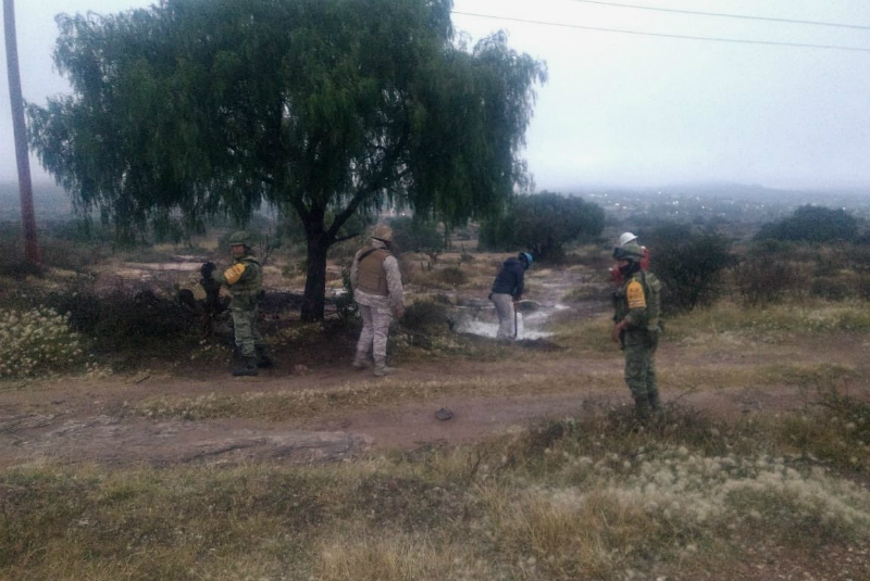 Protección Civil controla incendio provocado por toma clandestina en Hidalgo. Noticias en tiempo real
