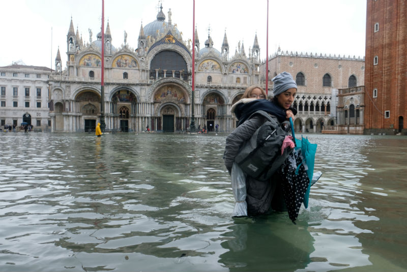 Estado de emergencia en Venecia permite primer ayuda económica. Noticias en tiempo real