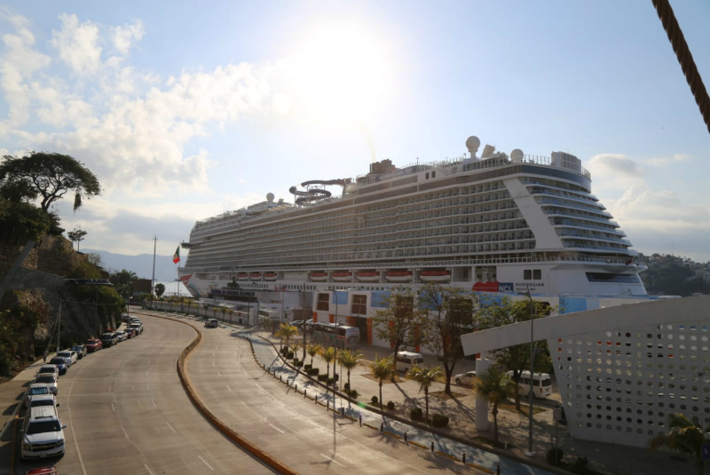 Turistas de cruceros generan ganancias para Acapulco. Noticias en tiempo real