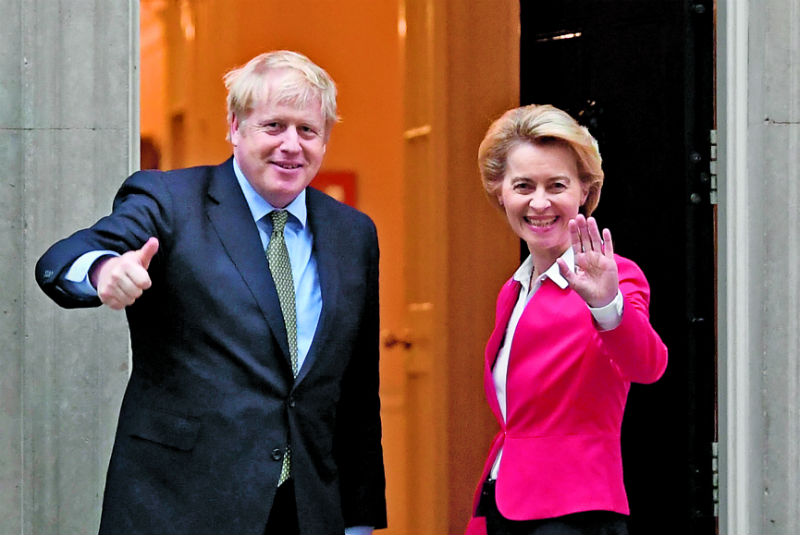 UE anticipa salida ajustada con plan de Boris. Noticias en tiempo real