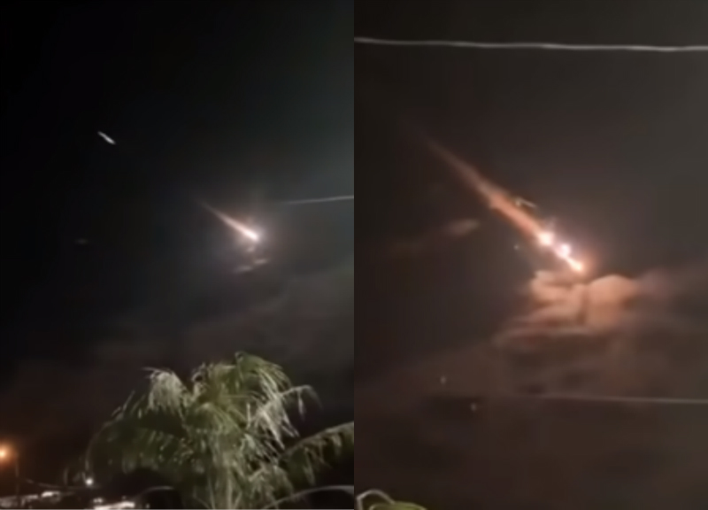 Captan caída de bola de fuego en el Pacífico (+video). Noticias en tiempo real