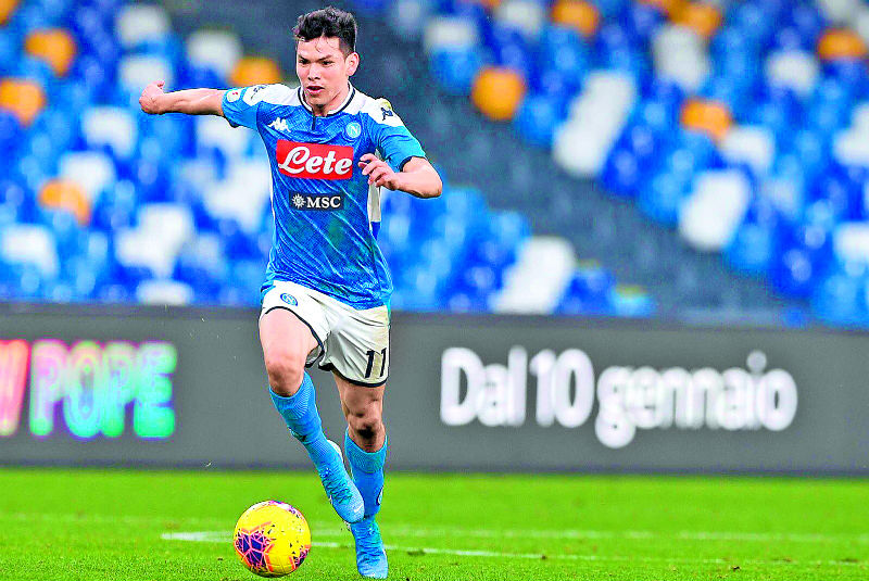 Chucky Lozano es titular en el triunfo del Napoli 2-0 ante el Perugia en la Coppa Italia. Noticias en tiempo real