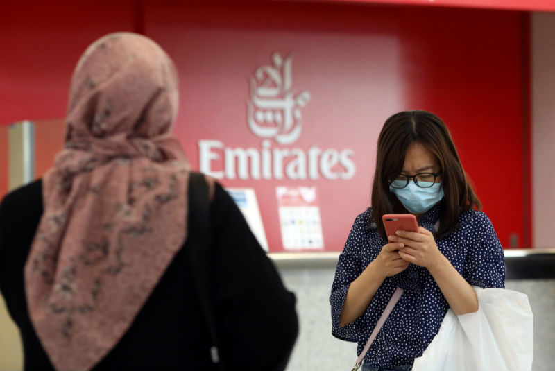 Detectan primer caso del coronavirus en Emiratos Árabes Unidos. Noticias en tiempo real