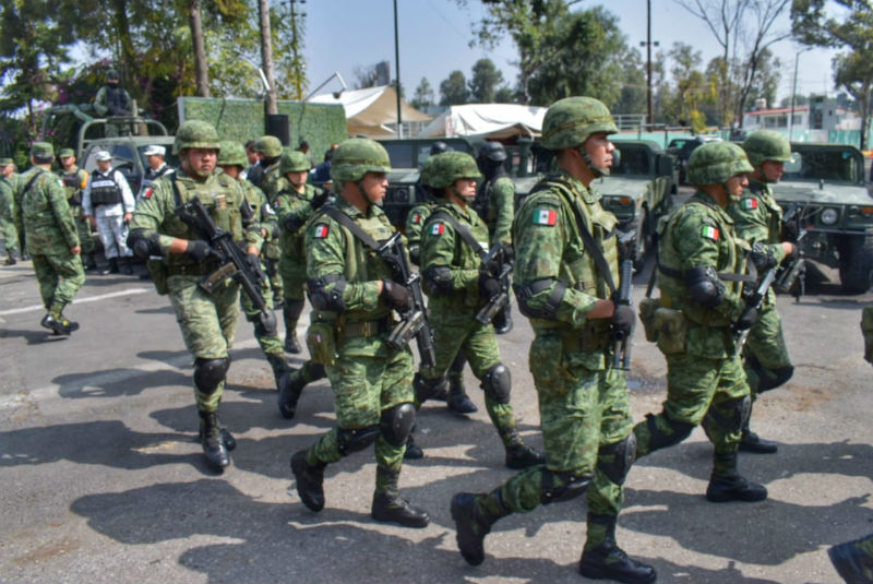 Guardia Nacional llega a Naucalpan. Noticias en tiempo real