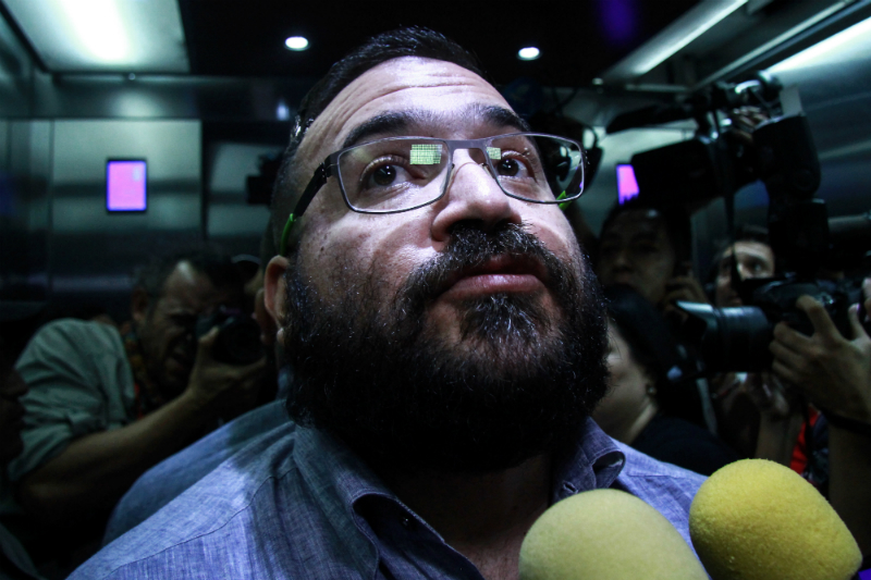 Defensa de Javier Duarte insiste en libertad condicional. Noticias en tiempo real