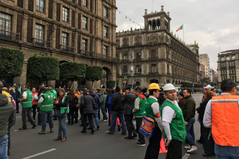 Macro Simulacro 2020 en la Ciudad de México (+fotos+video). Noticias en tiempo real