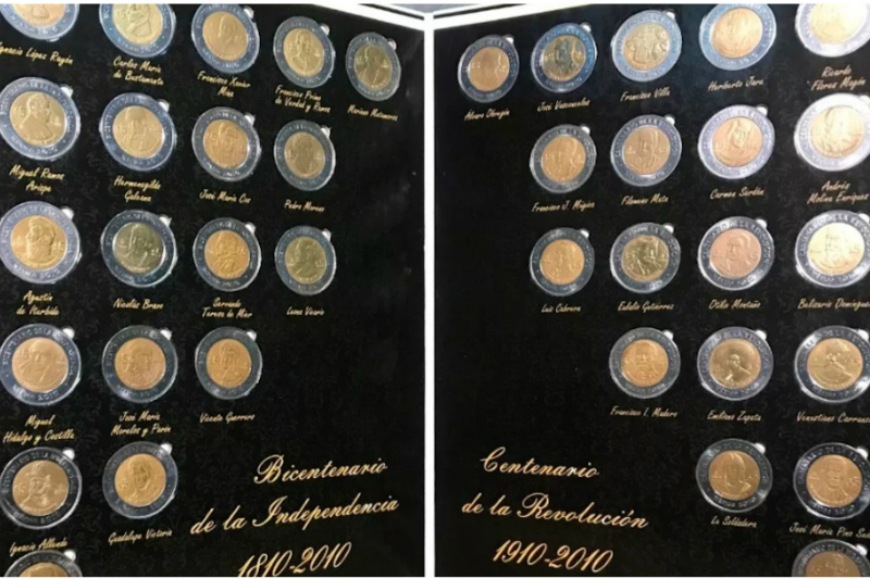 Monedas de 5 pesos del Bicentenario se venden hasta en mil 500 pesos (+fotos). Noticias en tiempo real