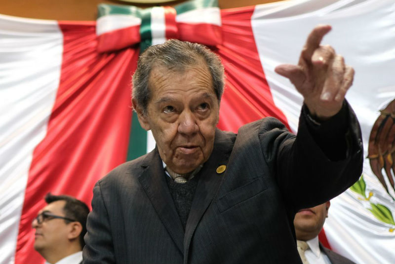El Presidente respondió a los dichos de Muñoz-Ledo en su contra.