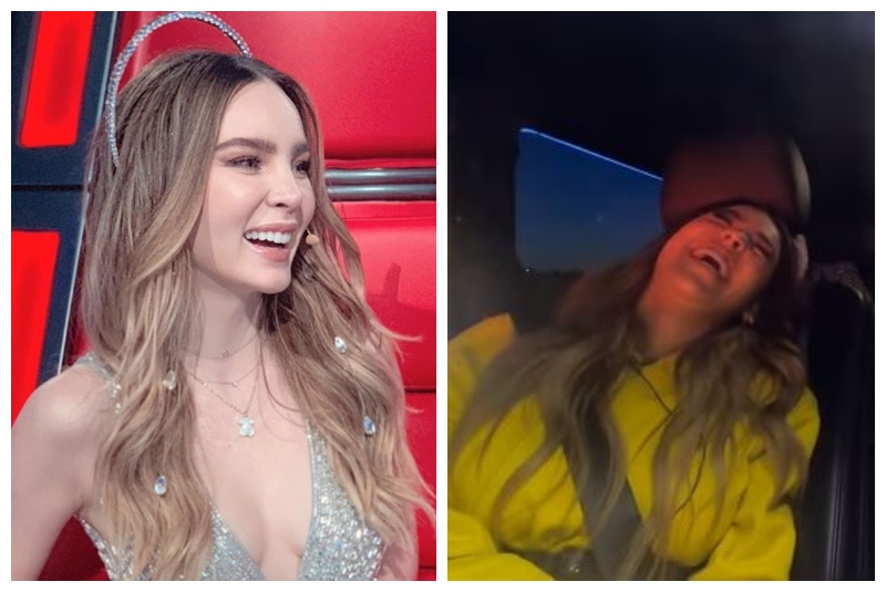Danna Paola imita voz de Belinda en carpool del Escorpión Dorado (+video). Noticias en tiempo real
