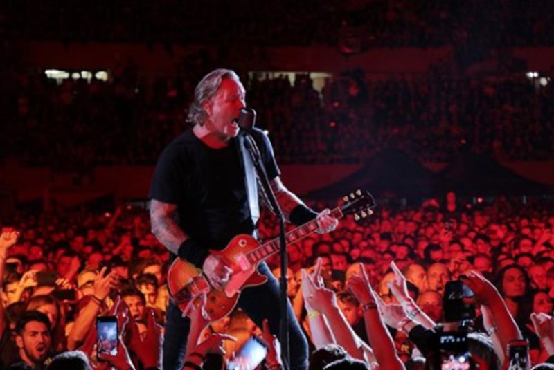 Metallica cancela participación en festivales por rehabilitación de Hetfield. Noticias en tiempo real
