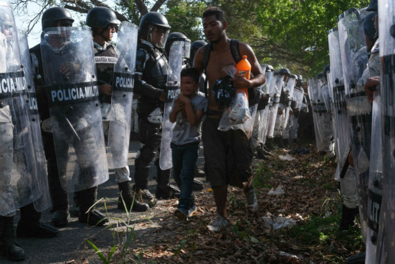 ONU pide a México evitar uso de la fuerza contra migrantes. Noticias en tiempo real