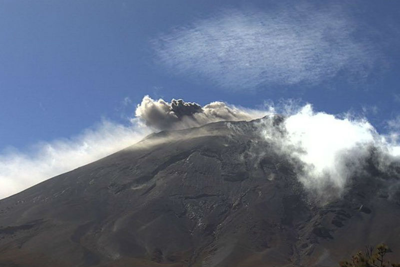 Popocatépetl emite 73 exhalaciones en las últimas 24 horas. Noticias en tiempo real