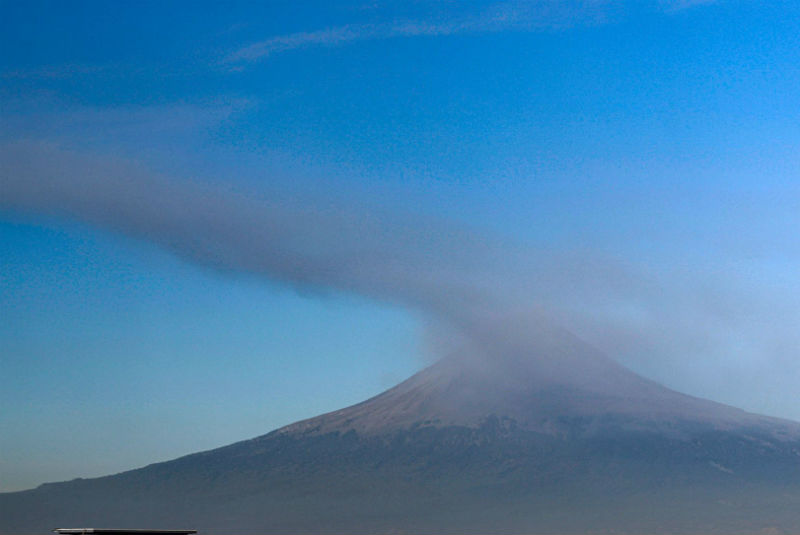 Popocatépetl emite 78 exhalaciones en las últimas 24 horas. Noticias en tiempo real