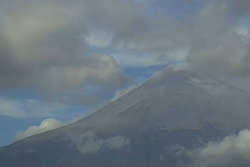 Popocatépetl registra 143 exhalaciones en las últimas 24 horas. Noticias en tiempo real