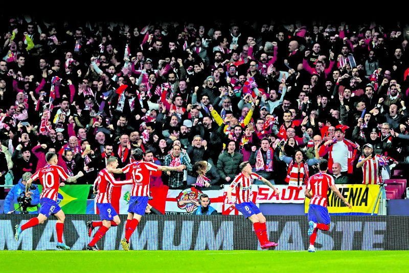 Atlético de Madrid vence 1-0 a Liverpool en la ida de octavos de final en Champions League. Noticias en tiempo real