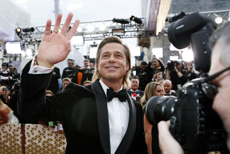 Brad Pitt gana la categoría a Mejor Actor de Reparto. Noticias en tiempo real