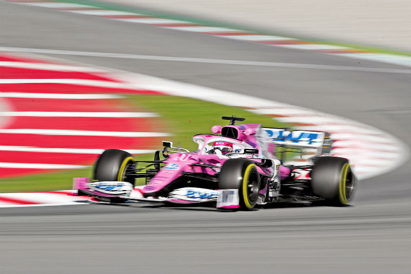 Sergio Pérez toma el segundo lugar en las pruebas de la temporada 2020 de la F1. Noticias en tiempo real