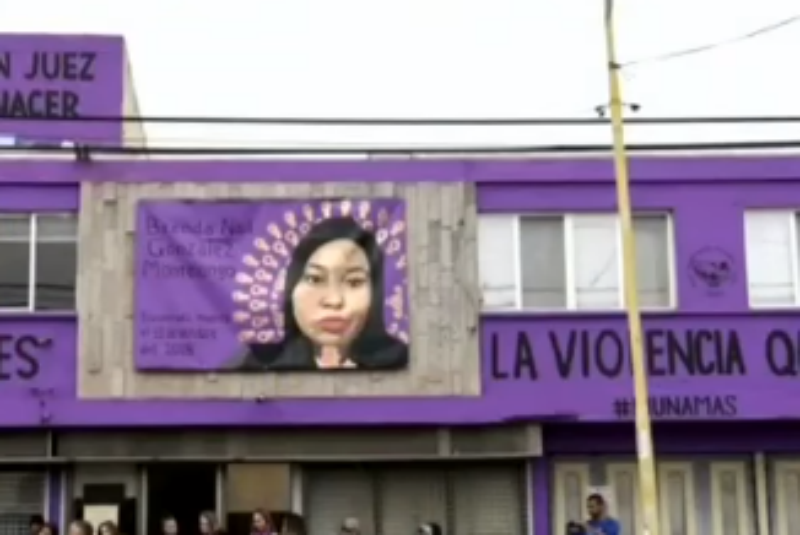 Dan marcha atrás a sanción contra mural sobre feminicidios en Saltillo. Noticias en tiempo real