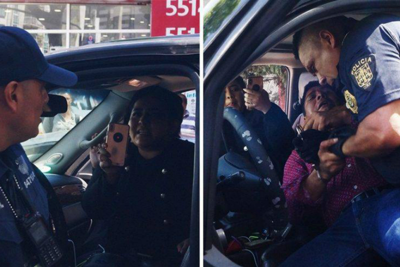 Tras incidente vial, chofer de senadora agrede a policía; hallan cocaína en su auto (+fotos). Noticias en tiempo real