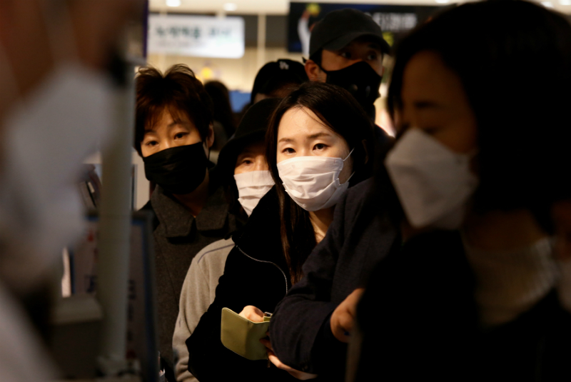 Suman mil 766 personas infectadas con coronavirus en Corea del Sur. Noticias en tiempo real