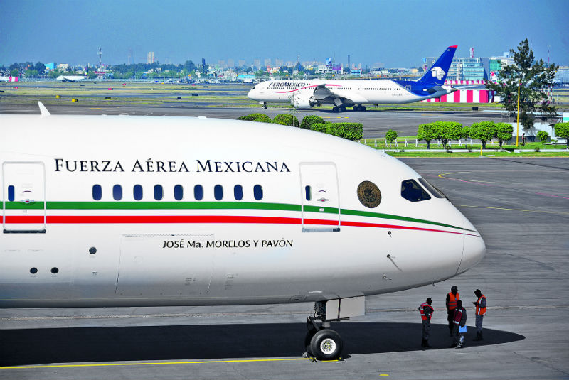 Gobierno paga 120 mdp por mantenimiento del avión presidencial. Noticias en tiempo real
