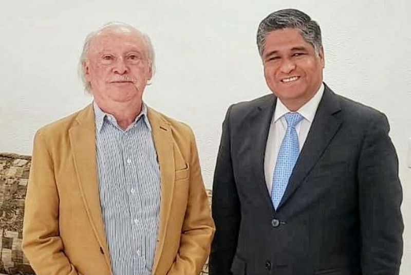 Sostienen reunión senador Víctor Fuentes y secretario de Medio Ambiente Víctor Manuel Toledo. Noticias en tiempo real