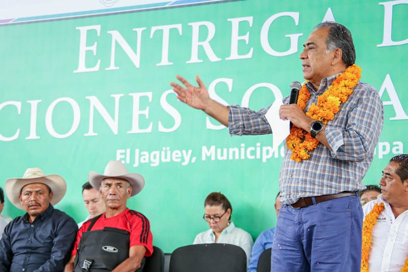 Astudillo Flores llama al dialogo y a la paz en Chilapa. Noticias en tiempo real