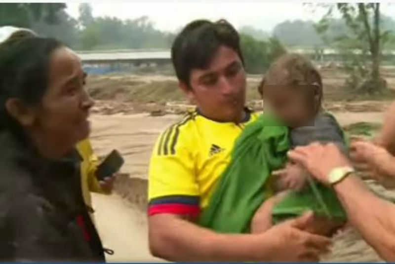 Tres muertos y seis desaparecidos por avalancha de lodo en Colombia (+video). Noticias en tiempo real
