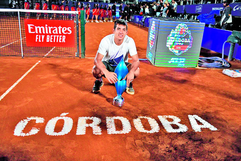 Christian Garín confirma su crecimiento en la ATP con el título en Argentina. Noticias en tiempo real