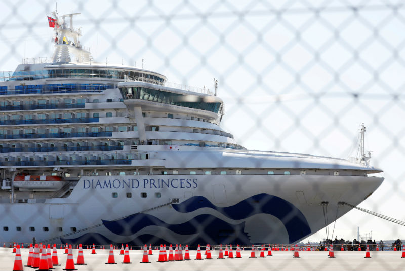 Se prepara el desembarco del crucero Diamond Princess. Noticias en tiempo real