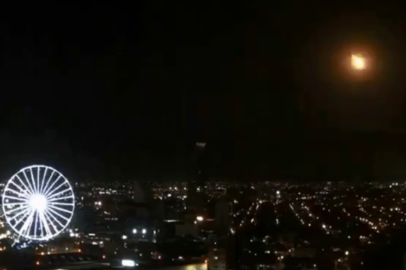 Reportan supuesta caída de meteorito en el centro de México (+video). Noticias en tiempo real