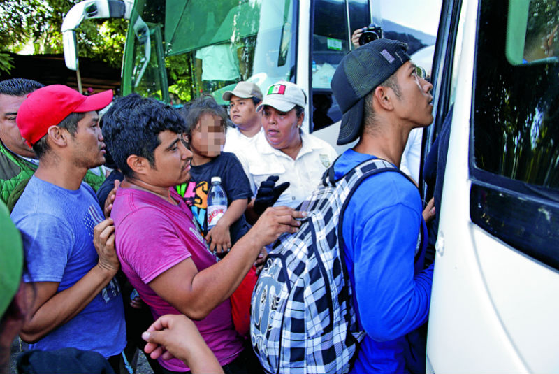 FGR localiza a 97 migrantes en Chiapas. Noticias en tiempo real