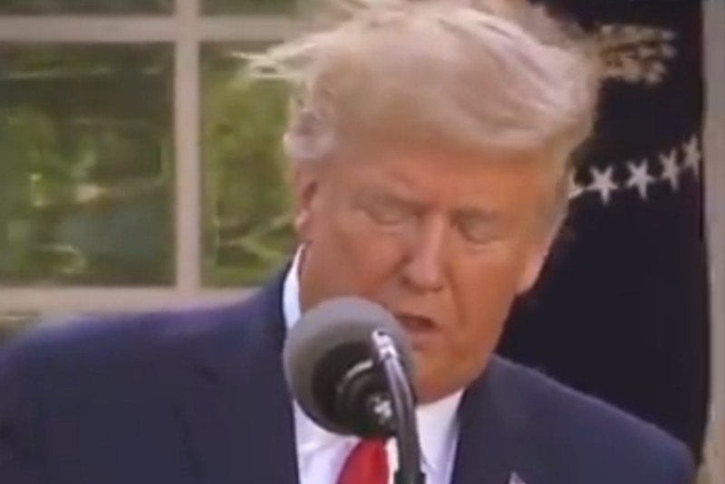 “Mi cabello está ondeado y es mío”, dice Trump ante vergonzoso momento (+video). Noticias en tiempo real