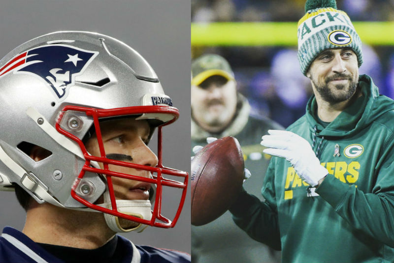 Tom Brady y Aaron Rodgers encabezan equipo de la década de NFL. Noticias en tiempo real